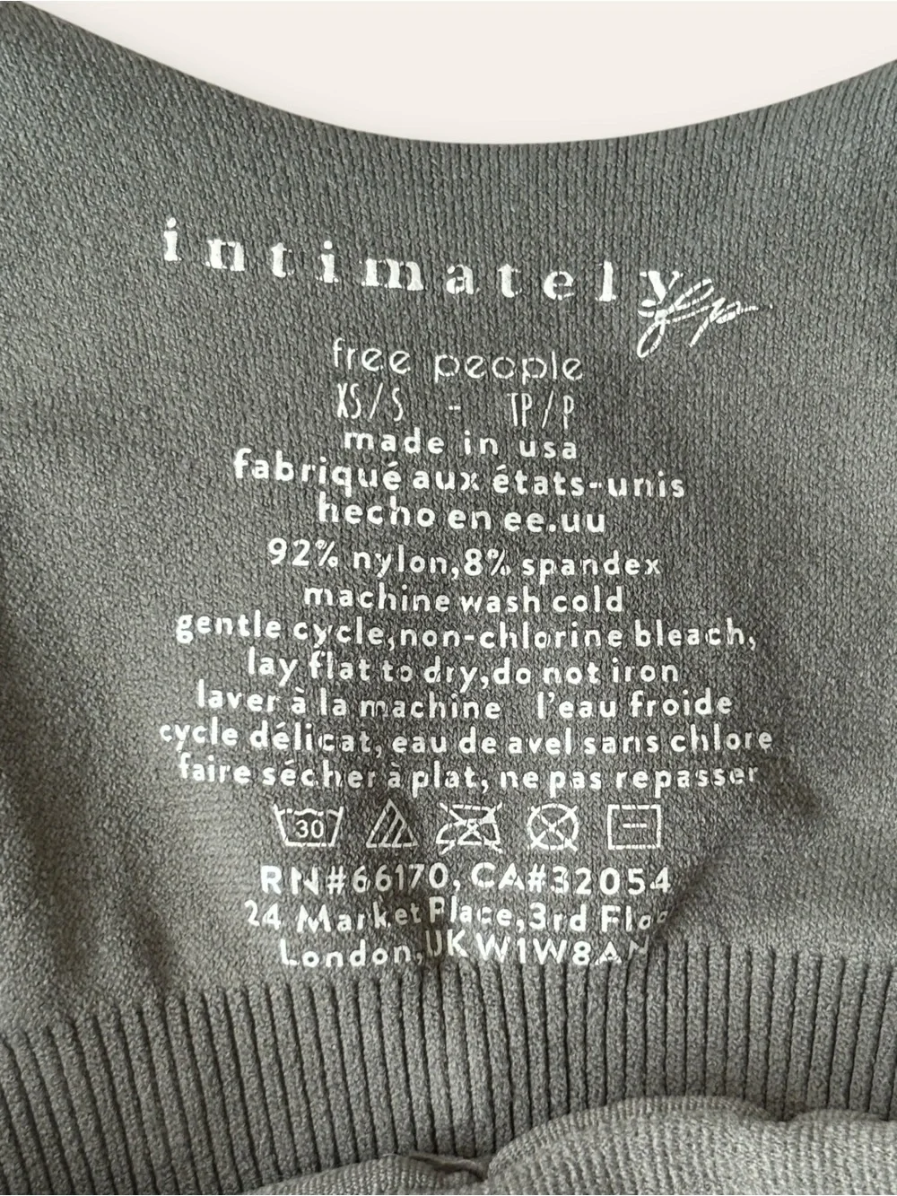 Free People Intimately Scoop Neck Bodysuit